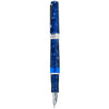 Delta Fountain Pen - Lapis Blue - Silver Trim (Limited Edition) - Pen Boutique Ltd