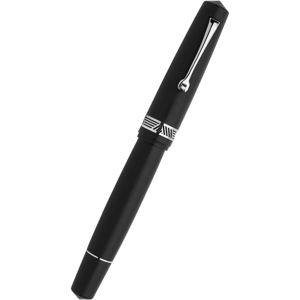 Leonardo Momento Magico Fountain Pen - Black Matte - Steel Nib-Pen Boutique Ltd