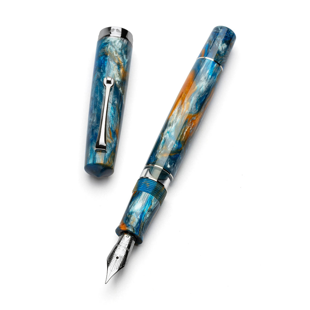 Leonardo Momento Magico Fountain Pen - Fantasie Ocean Sunrise-Pen Boutique Ltd