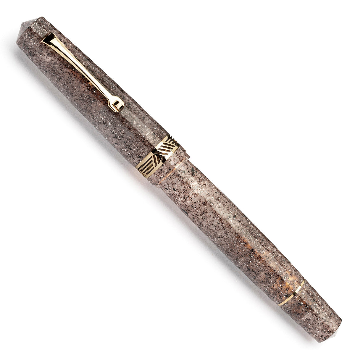 Leonardo Momento Magico Fountain Pen - Sea Sand - Gold Trim-Pen Boutique Ltd