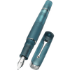Leonardo Momento Zero Fountain Pen - Pura Frosted Petrol - Pen Boutique Ltd