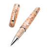 Leonardo Momento Zero Rollerball Pen - Angel Skin - Silver Trim - Pen Boutique Ltd