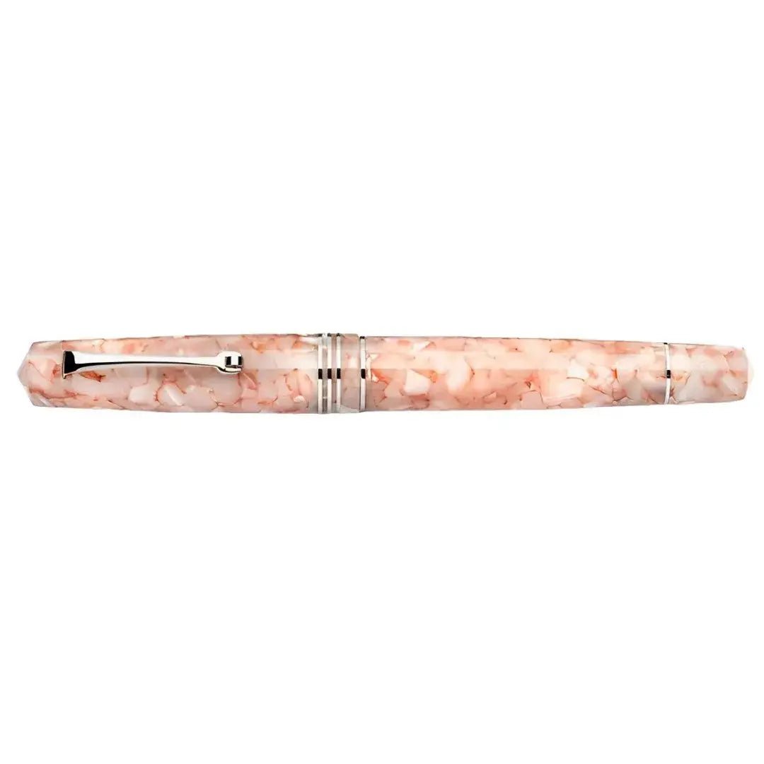 Leonardo Momento Zero Rollerball Pen - Angel Skin - Silver Trim - Pen Boutique Ltd