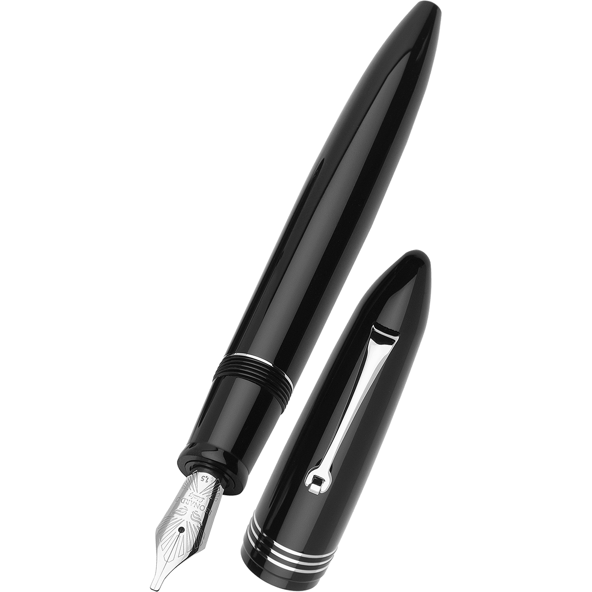 Leonardo Fountain Pen - Notte di Furore - Pen Boutique Ltd