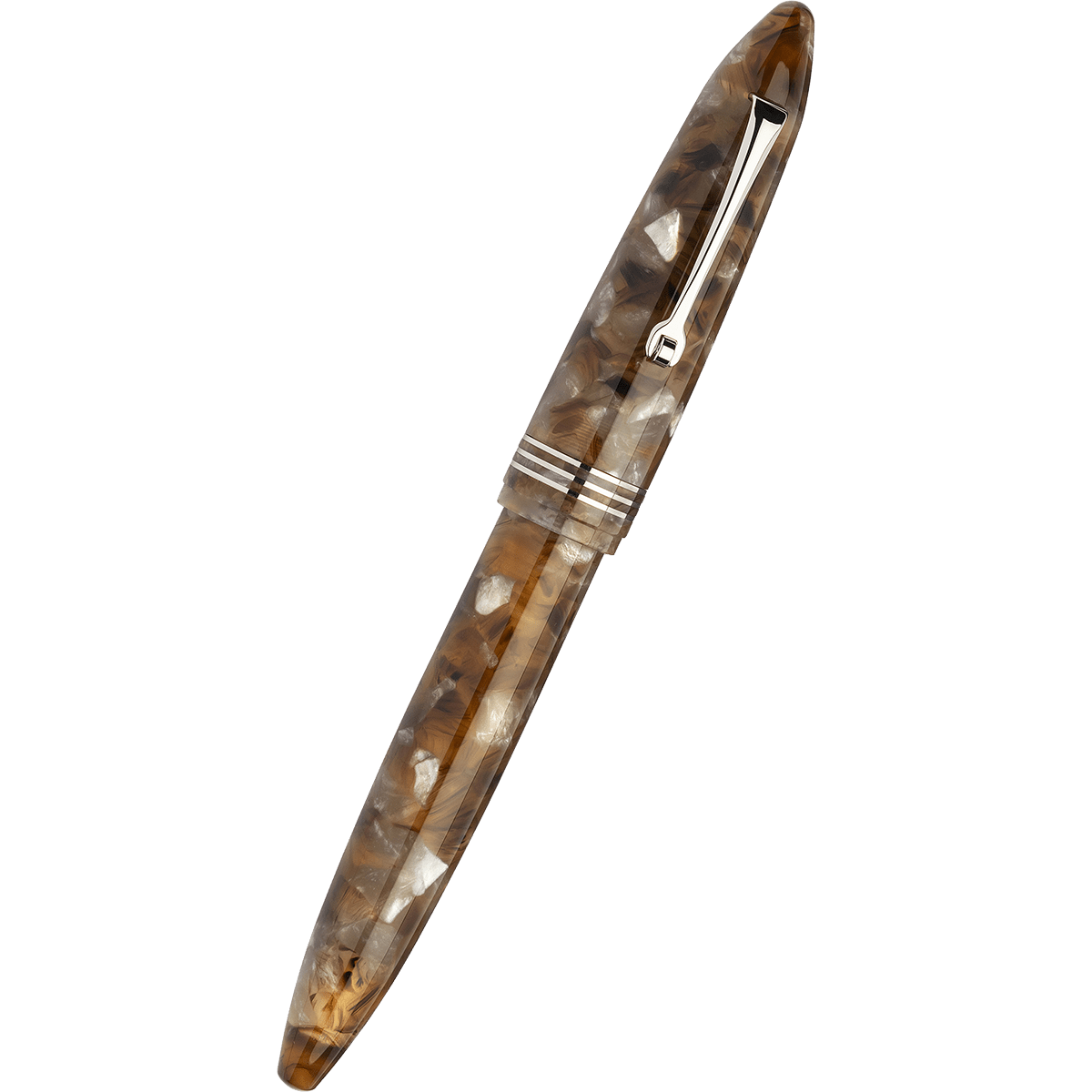 Leonardo Furore Fountain Pen - Acqua Ambrata - Pen Boutique Ltd