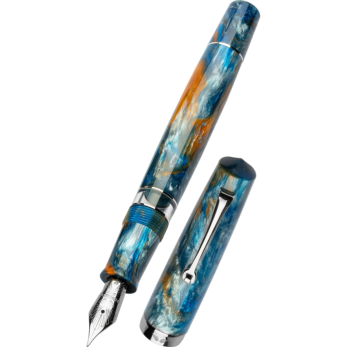 Leonardo Momento Magico Fountain Pen - Fantasie Ocean Sunrise