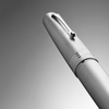 Leonardo Momento Zero Fountain Pen - Alumina - Aluminium Trim (Limited Edition) - Pen Boutique Ltd