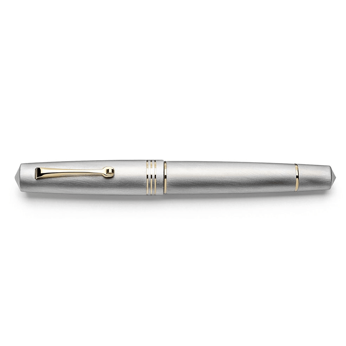 Leonardo Momento Zero Fountain Pen - Alumina - Gold Trim (Limited Edition) - Pen Boutique Ltd