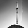 Leonardo Momento Zero Fountain Pen - Alumina - Gold Trim (Limited Edition) - Pen Boutique Ltd
