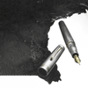 Leonardo Momento Zero Fountain Pen - Alumina - Gold Trim (Limited Edition) - Pen Boutique Ltd