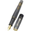 Leonardo Momento Zero Fountain Pen - Pura Frosted Grey - Pen Boutique Ltd