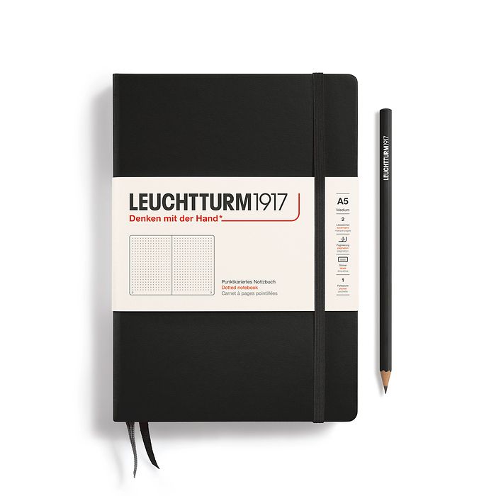 Leuchtturm 1917 Hardcover Notebook - A5 - Dotted - Pen Boutique Ltd