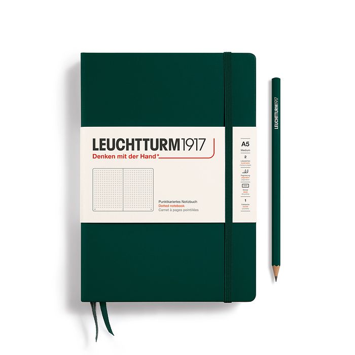 Leuchtturm 1917 Hardcover Notebook - A5 - Dotted - Pen Boutique Ltd