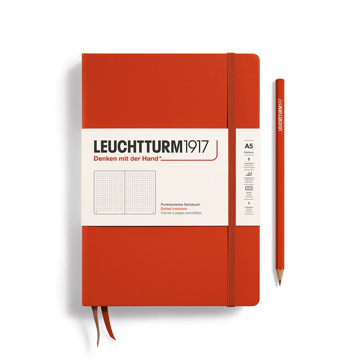 Leuchtturm 1917 Hardcover Notebook - A5 - Dotted - Pen Boutique Ltd