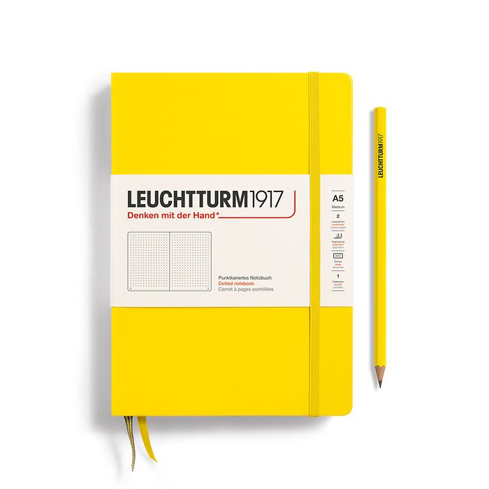 Leuchtturm 1917 Hardcover Notebook - A5 - Dotted - Pen Boutique Ltd
