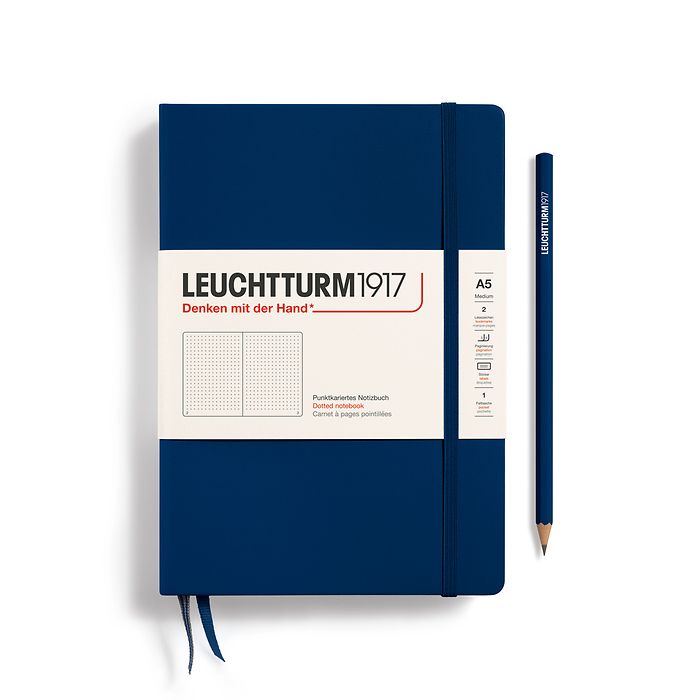 Leuchtturm 1917 Hardcover Notebook - A5 - Dotted - Pen Boutique Ltd