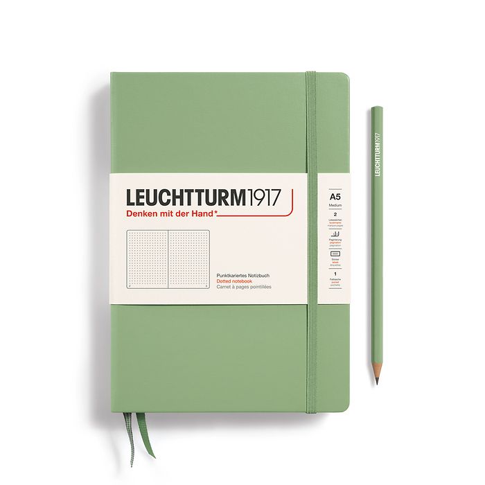 Leuchtturm 1917 Hardcover Notebook - A5 - Dotted - Pen Boutique Ltd