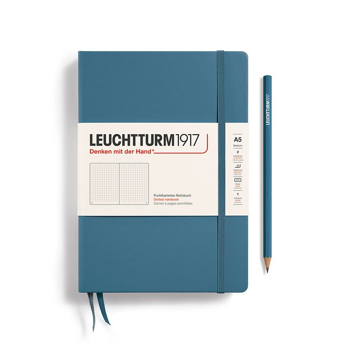 Leuchtturm 1917 Hardcover Notebook - A5 - Dotted - Pen Boutique Ltd