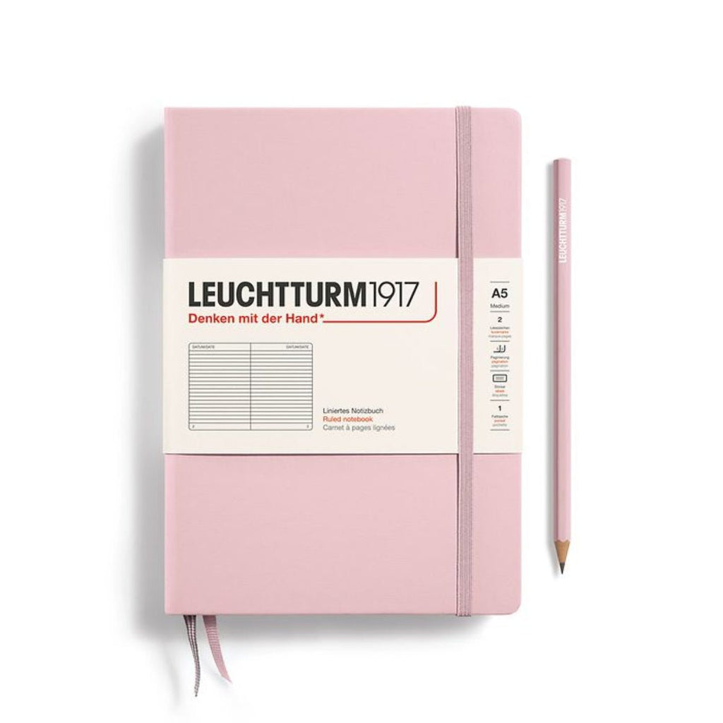 Leuchtturm 1917 Hardcover Notebook - A5 - Squared - Pen Boutique Ltd