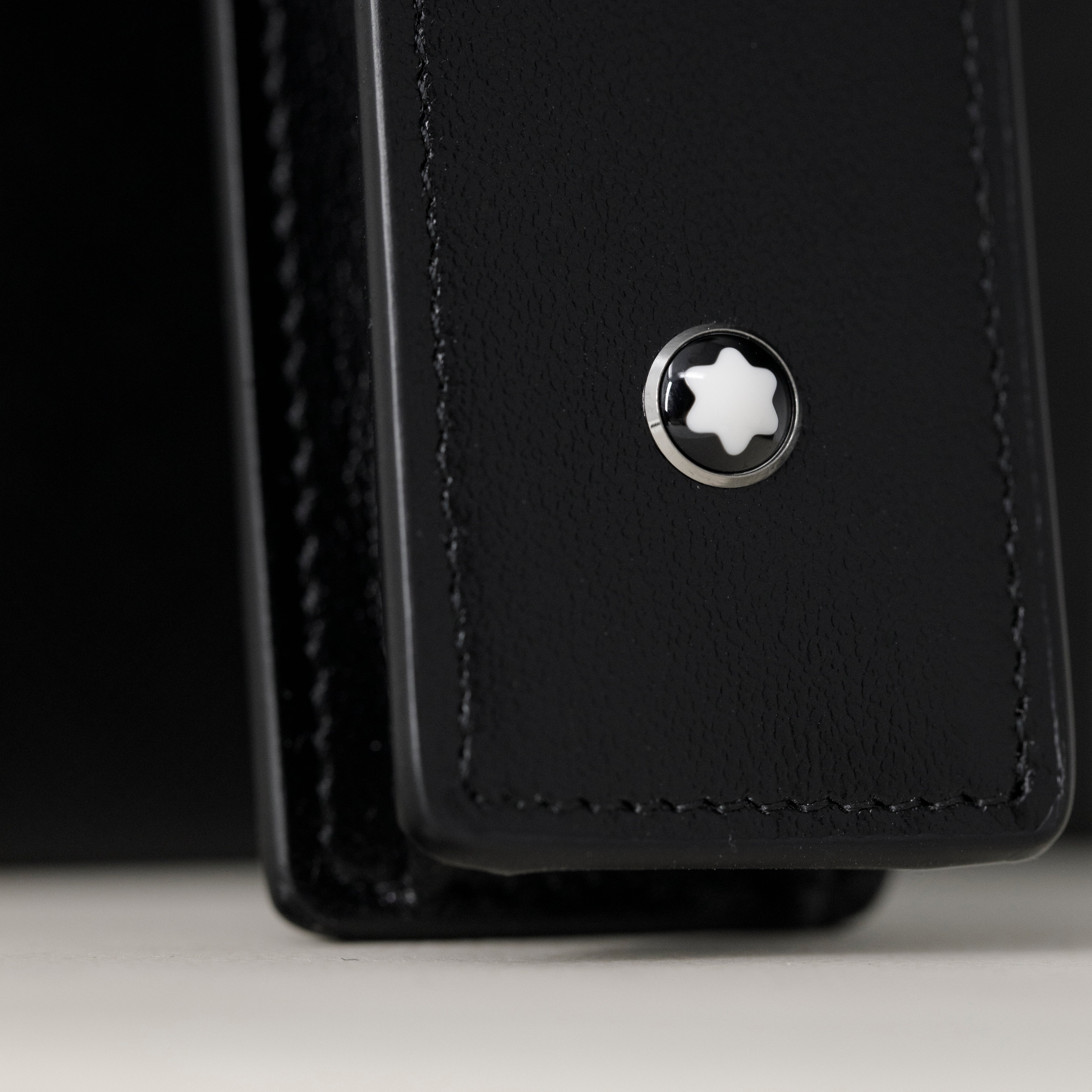 Montblanc Meisterstuck 1 Pen Pouch - Black - Pen Boutique Ltd