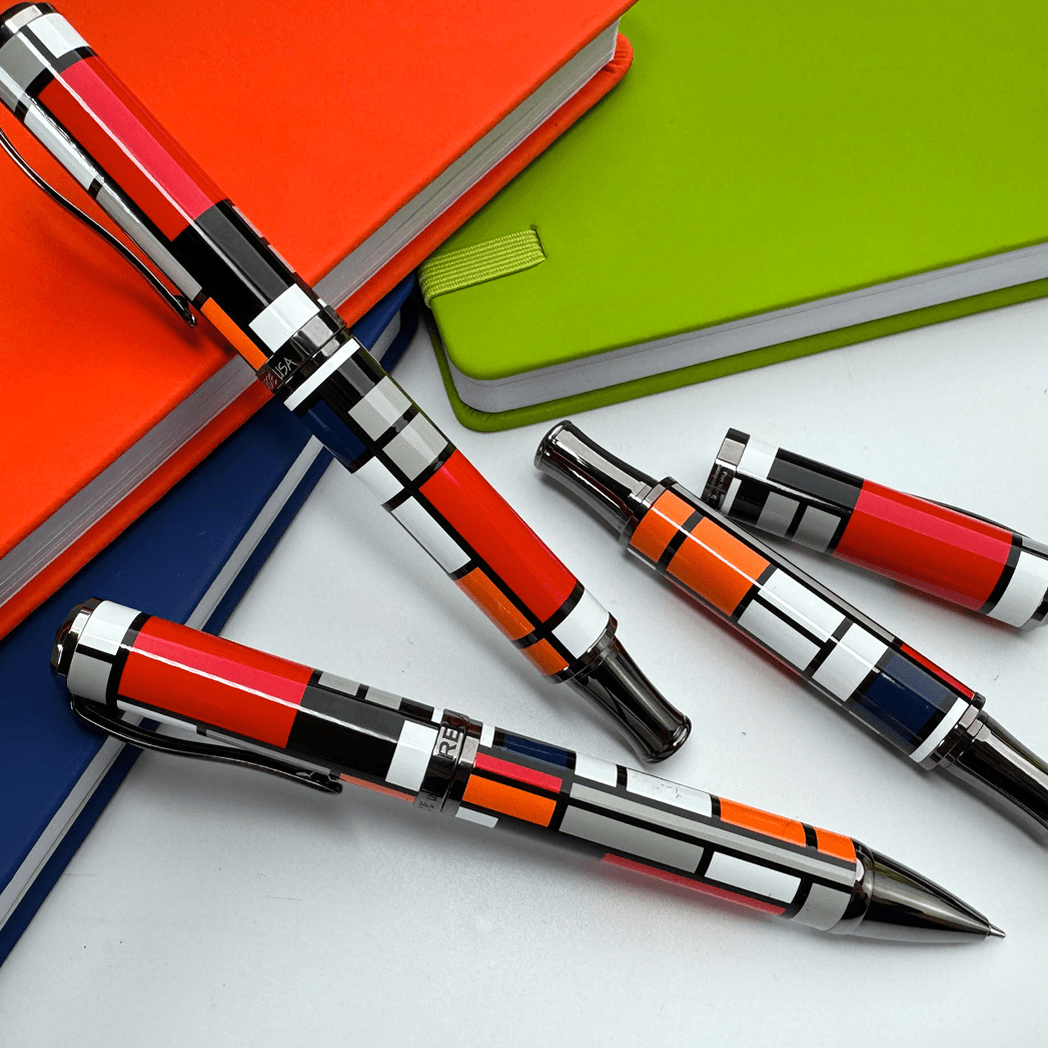 Monteverde Regatta Mondrian Limited Edition 921 Ballpoint Pen - Pen Boutique Ltd