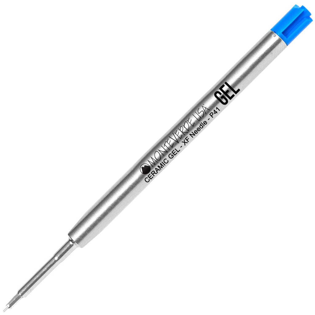 Monteverde Capless Gel Refill (to fit Parker) - Blue - 0.5 mm Extra Fine Needle Point - 1 PC - Pen Boutique Ltd