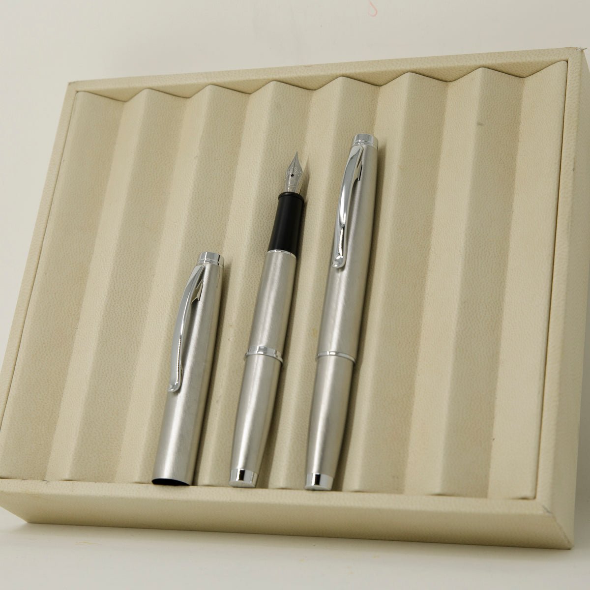 Monteverde Dakota Gel Pen - Stainless Steel - Pen Boutique Ltd