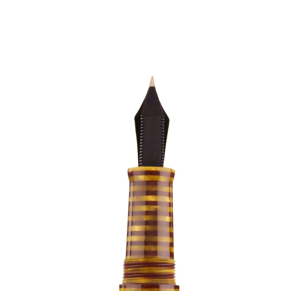 Magna Carta Mag 600 True Flex Fountain Pen - Bumblebee 14k gold nib - Pen Boutique Exclusive ( w/Free Yak Leather Pen Case) - Pen Boutique Ltd