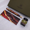 Maiora Ultra Ogiva Fountain Pen - Golden Rule - Gold Trim - 14K Gold Nib - Pen Boutique Ltd