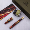 Maiora Ultra Ogiva Fountain Pen - Golden Rule - Gold Trim - 14K Gold Nib - Pen Boutique Ltd
