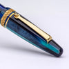 Maiora Limited Edition Fountain Pen - Agua de Mar (Sea Blue) - Gold Trim - 14K Gold Nib - Pen Boutique Ltd