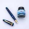 Maiora Limited Edition Fountain Pen - Agua de Mar (Sea Blue) - Gold Trim - 14K Gold Nib - Pen Boutique Ltd