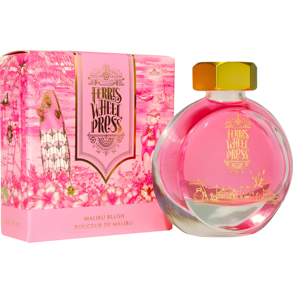 Ferris Wheel Press Ink Bottle - Malibu Blush - 38ml - Pen Boutique Ltd