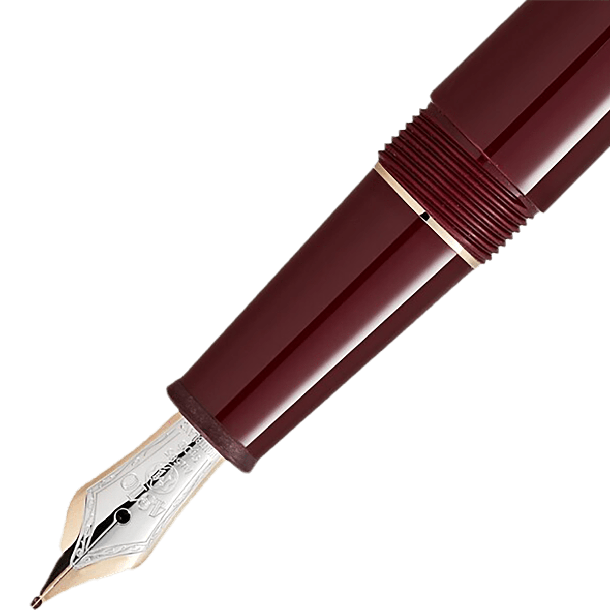 Montblanc Meisterstuck Fountain Pen - 145 Burgundy Red - Classique (2025 release) - Pen Boutique Ltd