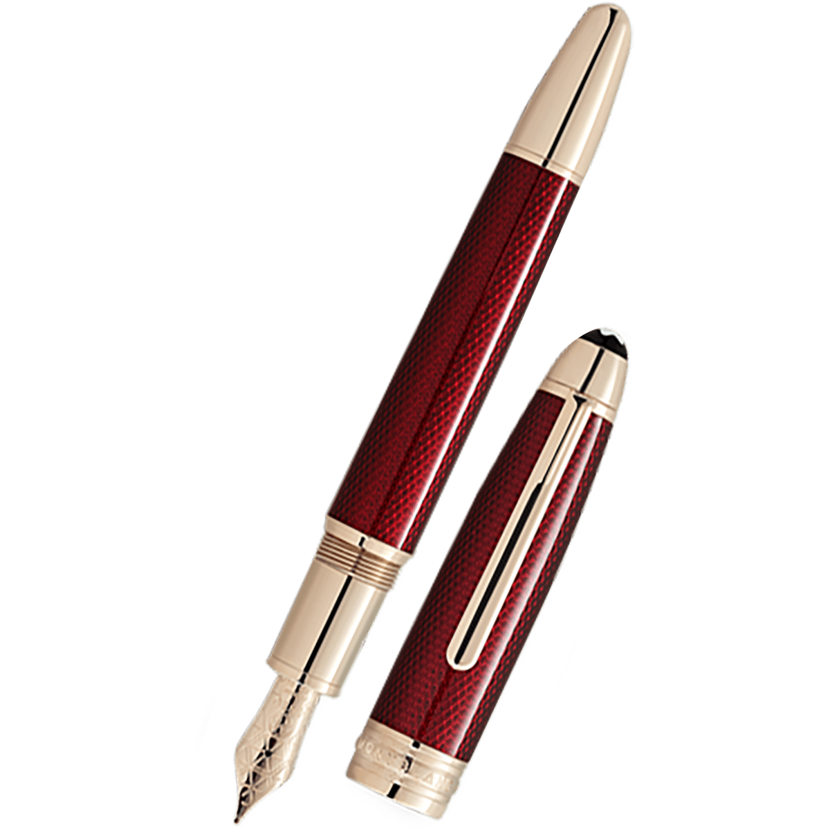 Montblanc 146 Meisterstuck Solitaire Fountain Pen - Golden Hour (2025 Release) - Pen Boutique Ltd