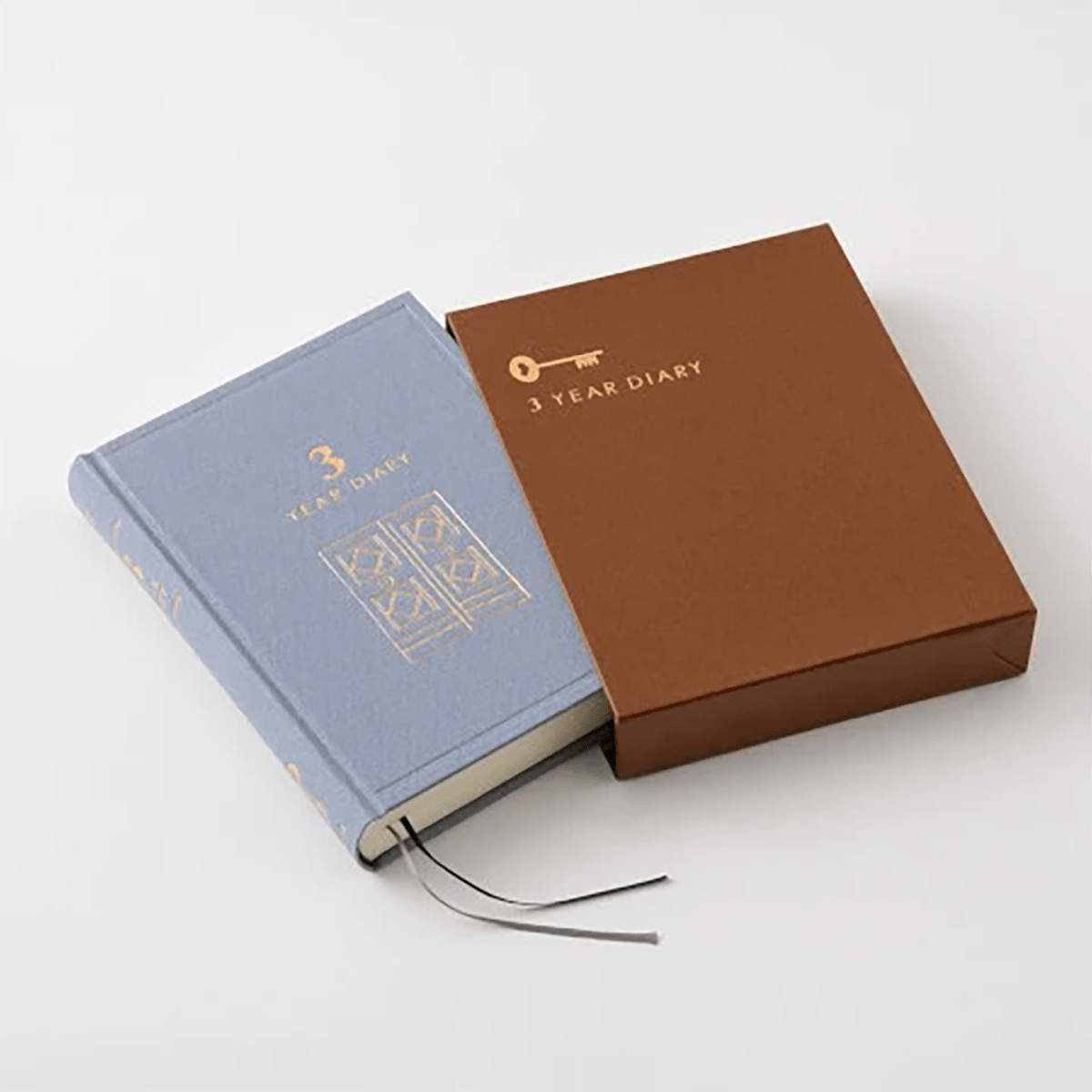 Midori 3 Years Gate Diary - Blue - Purple - Mini - Pen Boutique Ltd