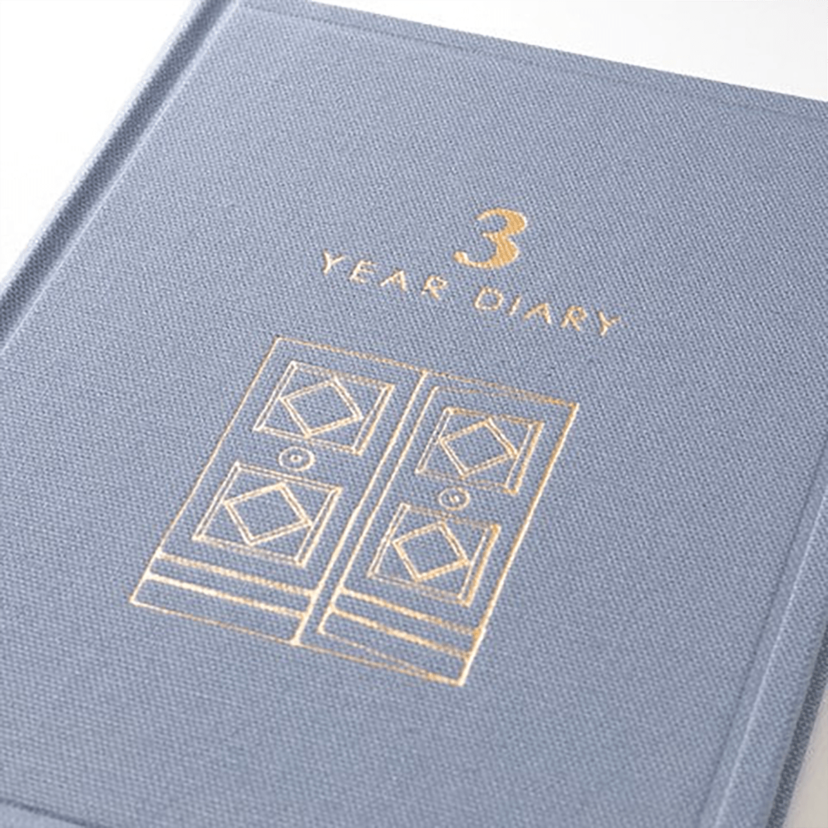 Midori 3 Years Gate Diary - Blue - Purple - Mini - Pen Boutique Ltd