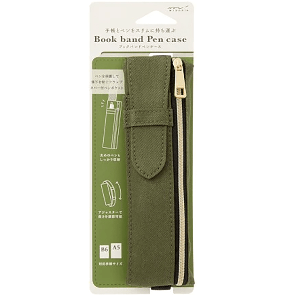Midori Book Band Pen Case - Pen Boutique Ltd