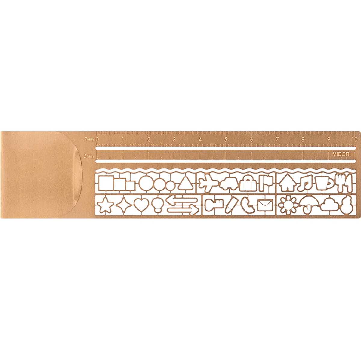 Midori Clip Ruler - Pen Boutique Ltd