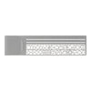 Midori Clip Ruler - Silver - Pen Boutique Ltd