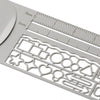 Midori Clip Ruler - Silver - Pen Boutique Ltd