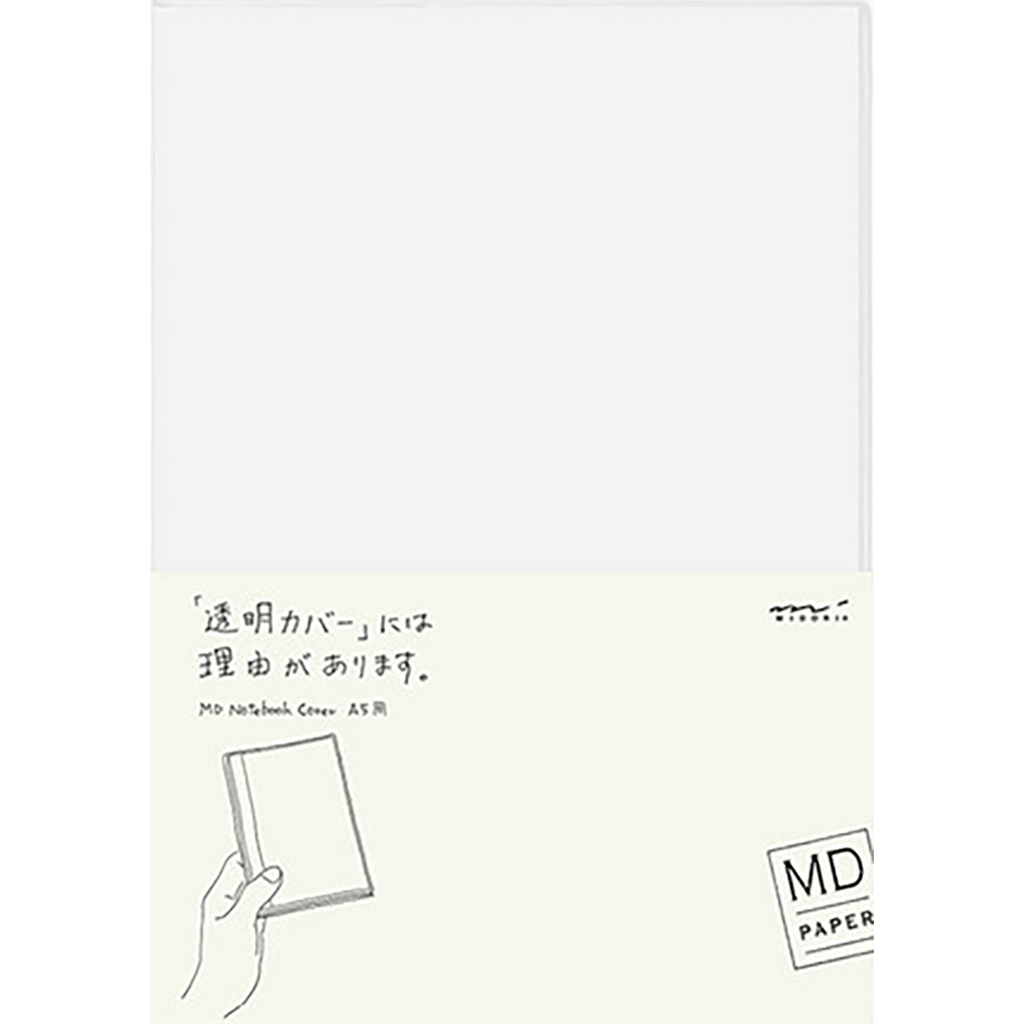 Midori MD Notebook Cover - Clear - A5 - Pen Boutique Ltd