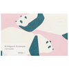 Midori Easy & Cozy Envelope - Kimagure Panda - Pen Boutique Ltd