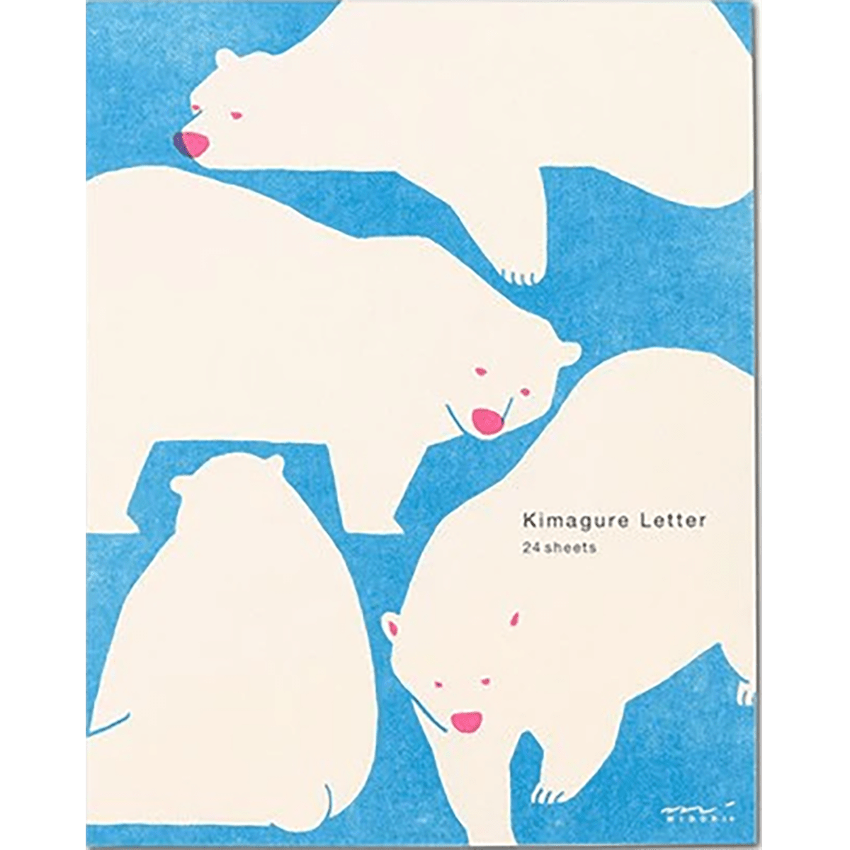 Midori Easy & Cozy Letter Pad - Kimagure Bear - Pen Boutique Ltd