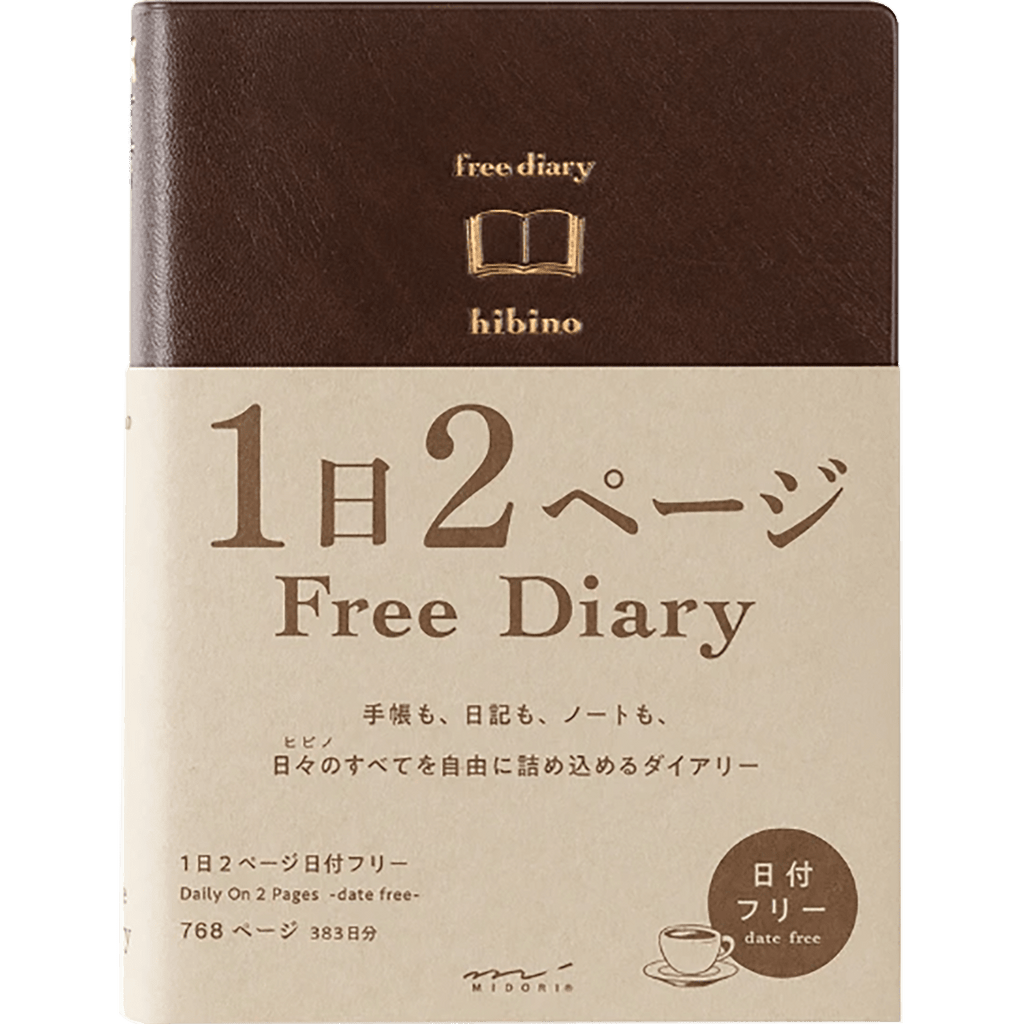 Midori Hibino Free Diary - A6 - Pen Boutique Ltd