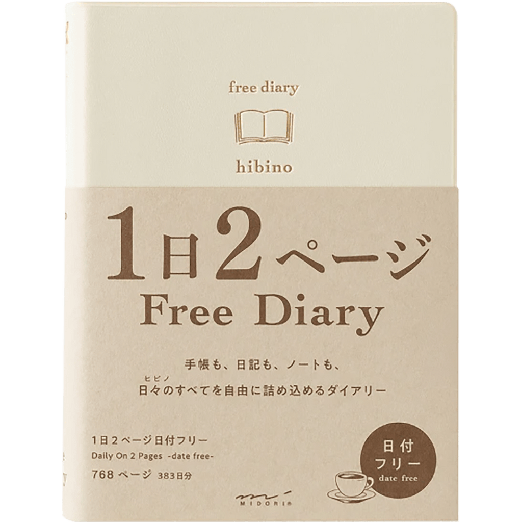 Midori Hibino Free Diary - A6 - Pen Boutique Ltd