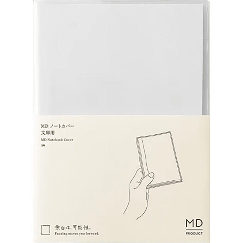 Midori MD Notebook Cover - Clear - A6 - Pen Boutique Ltd