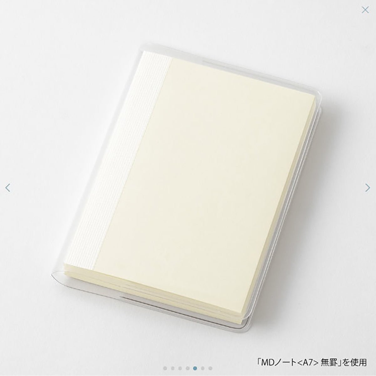Midori MD Notebook Cover - Clear - A7 - Pen Boutique Ltd
