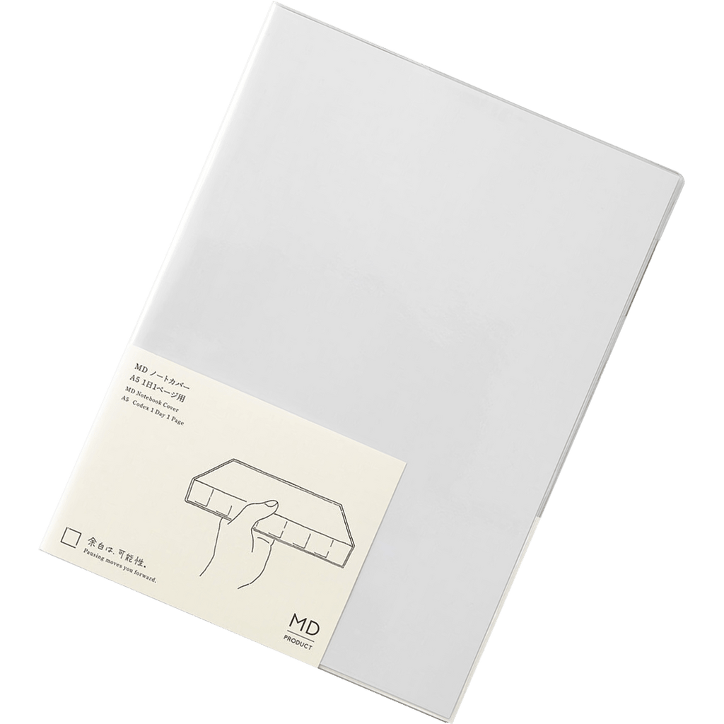 Midori MD Notebook Cover - Codex 1 Day/Page Clear - A5 - Pen Boutique Ltd