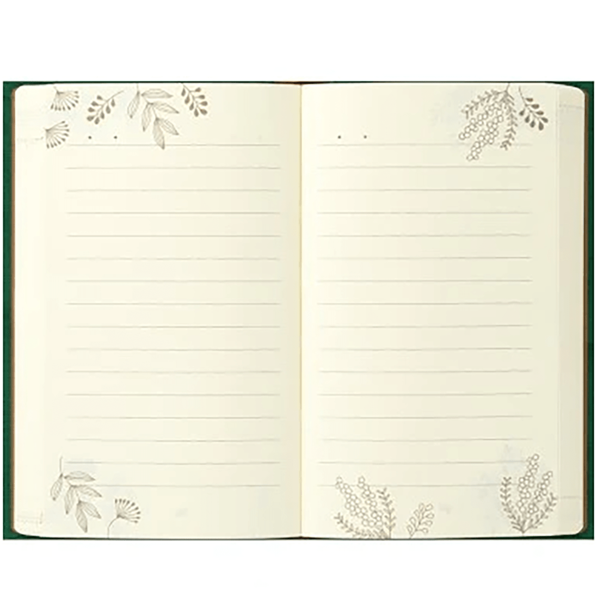 Midori One Day/Page Diary - Flower - Pen Boutique Ltd